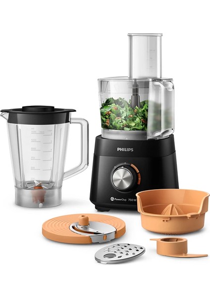 HR7510 Viva Collection Blender Set - Siyah