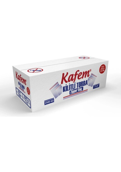 7 x 9 cm Kilitli Poşet / Naylon Torba 1500 Adet
