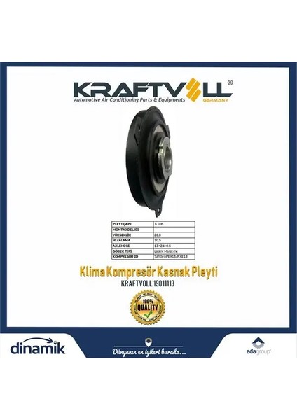 Klıma Kompresor Gobegı SNDN-PEX16/PXE13