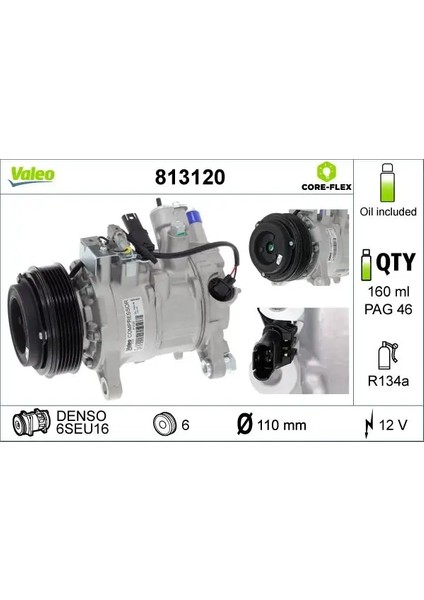 Klıma Kompresoru Bmw N47 N20 F20 F22 E90 E93 F30 F80 F34 F10 E84 E89