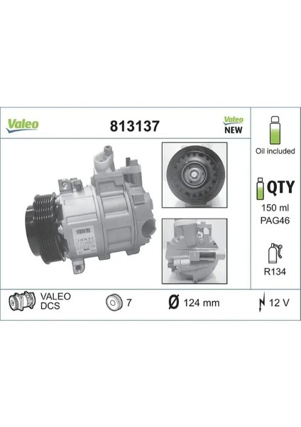 Klıma Kompresoru W203 0207 W204 0714 CL203 0208 C209 0209 A209 0310