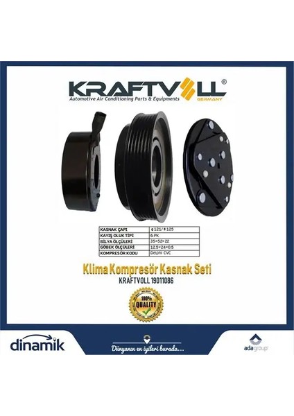 KLIMA KOMPRESOR KASNAK SETI CAPT4A