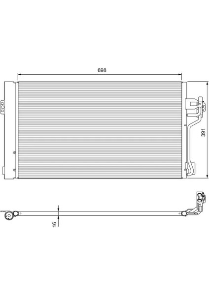 Klıma Radyatoru Vıano W639 03 Vıto W639 03
