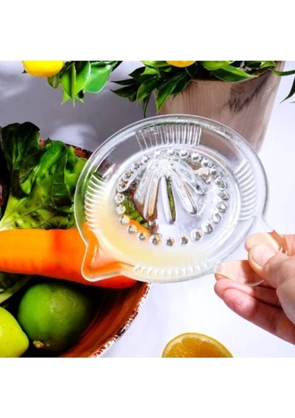 Büyük Boy Cam Limon Sıkacağı Portakal Narenciye Meyce Sıkacağı Şık ve Dayanıklı Tasarımlı Sıkacak modelleri