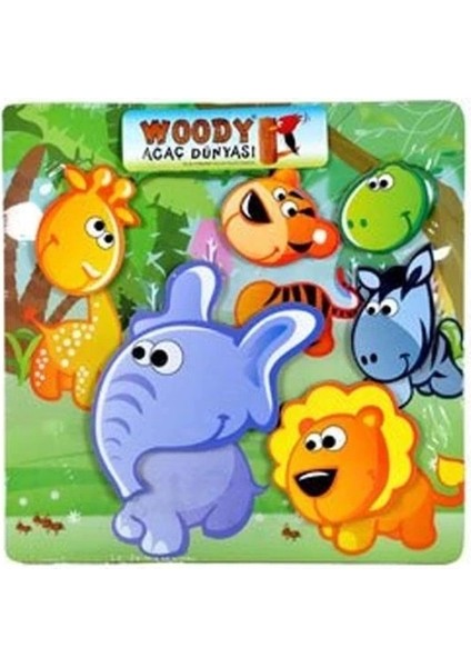 Bfs Nessiworld 30058 Ahşap Puzzle 3D Kafalar