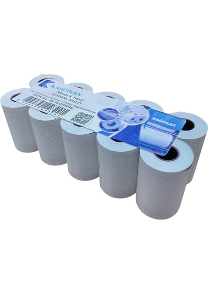 Eba Kağıt - Kasetsan Termal Pos Rulosu 56x14 (10 Adet)