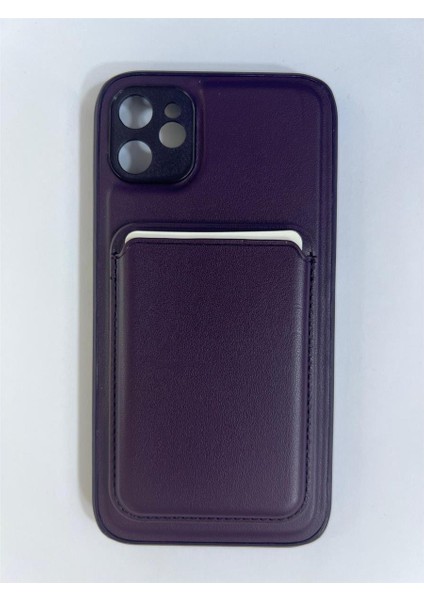 Iphone 11 Mor Magsafeli Magnetik Kartlıklı Kılıf fiyatları