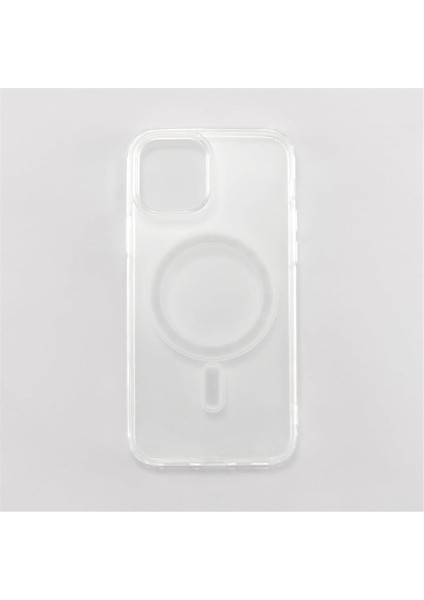 Iphone 11 Magsafeli Sert Şeffaf Kılıf