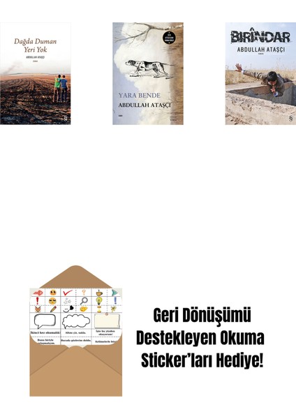 Dağda Duman Yeri Yok + Yara Bende + Bırindar + Okuma Sticker'ları