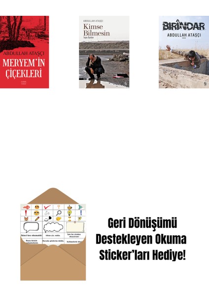 Meryem’in Çiçekleri + Kimse Bilmesin + Bırindar + Okuma Sticker'ları