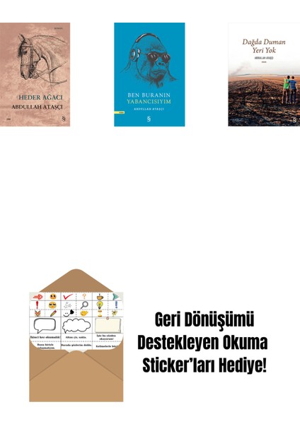 Heder Ağacı + Ben Buranın Yabancısıyım + Dağda Duman Yeri Yok + Okuma Sticker'ları