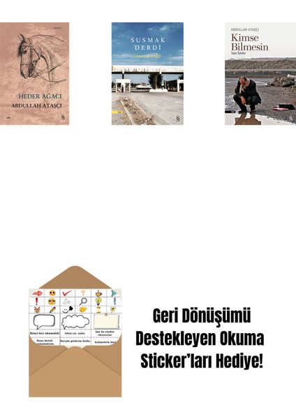 Heder Ağacı + Susmak Derdi + Kimse Bilmesin + Okuma Sticker'ları