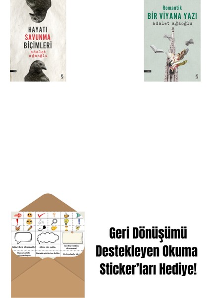 Hayatı Savunma Biçimleri + Romantik Bir Viyana Yazı + Okuma Sticker'ları