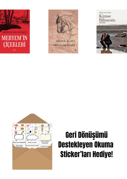 Meryem’in Çiçekleri + Heder Ağacı + Kimse Bilmesin + Okuma Sticker'ları