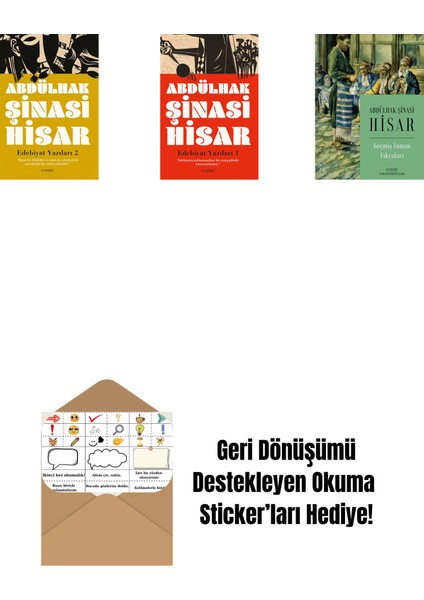 Edebiyat Yazıları 2 + Edebiyat Yazıları - 1 + Geçmiş Zaman Fıkraları + Okuma Sticker'ları