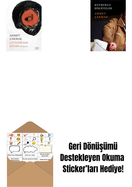 Çütkafa’nın Kitabı + Kuyruklu Hikâyeler + Okuma Sticker'ları