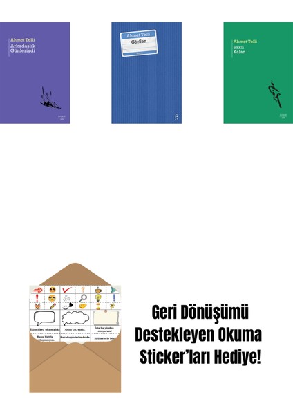 Arkadaşlık Günleriydi + Görsen + Saklı Kalan + Okuma Sticker'ları
