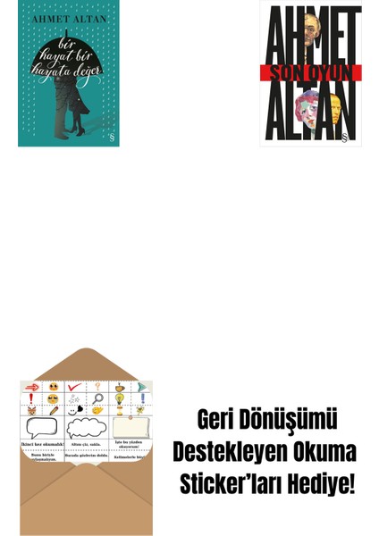 Bir Hayat Bir Hayata Değer + Son Oyun + Okuma Sticker'ları
