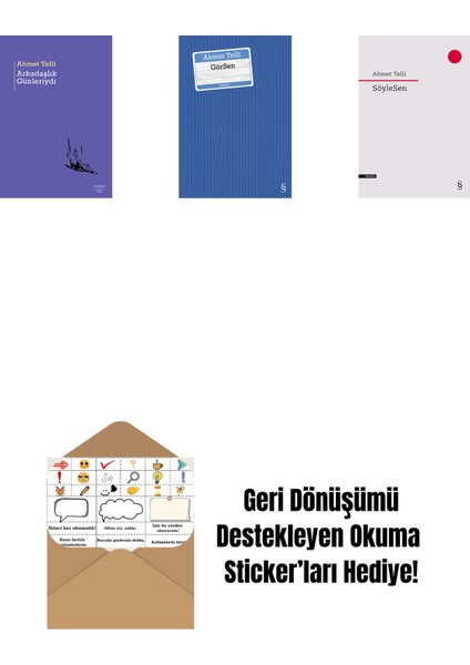 Arkadaşlık Günleriydi + Görsen + Söylesen + Okuma Sticker'ları