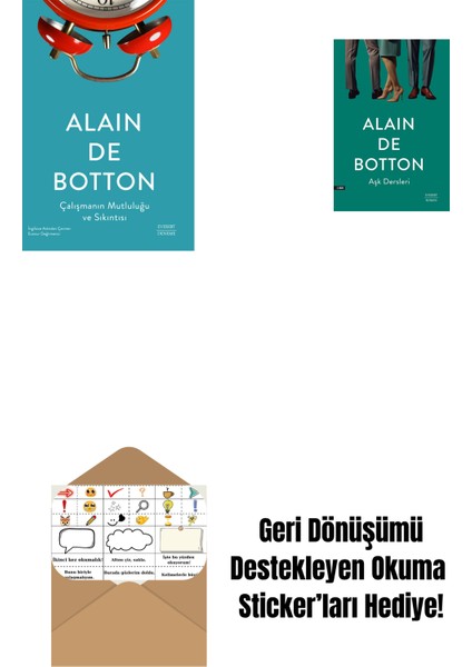 Çalışmanın Mutluluğu ve Sıkıntısı + Aşk Dersleri + Okuma Sticker'ları