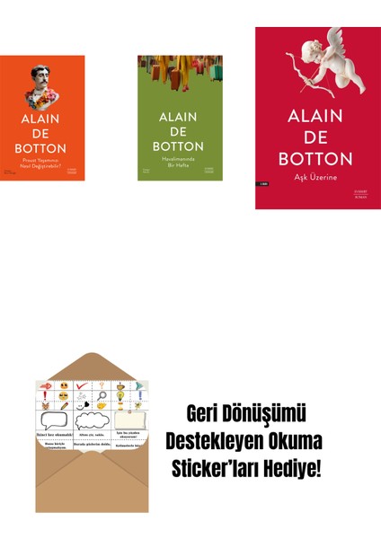 Proust Yaşamınızı Nasıl Değiştirebilir? + Havalimanında Bir Hafta + Aşk Üzerine + Okuma Sticker'ları
