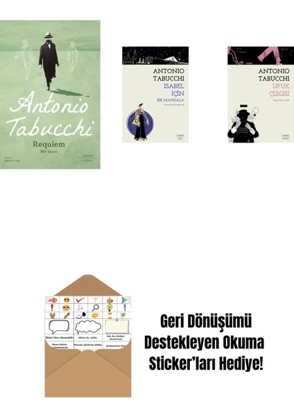 Requiem + Isabel Için Bir Mandala + Ufuk Çizgisi + Okuma Sticker'ları