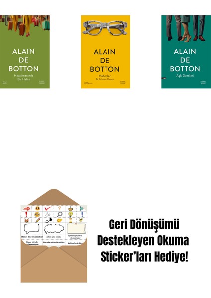 Havalimanında Bir Hafta + Haberler + Aşk Dersleri + Okuma Sticker'ları