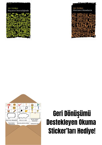 Hayatın Sessizliğinde + Mucizevi Mandarin + Okuma Sticker'ları
