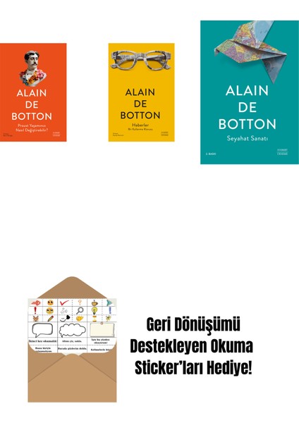 Proust Yaşamınızı Nasıl Değiştirebilir? + Haberler + Seyahat Sanatı + Okuma Sticker'ları