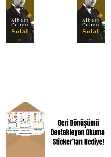Solal + Solal (Ciltli) + Okuma Sticker'ları