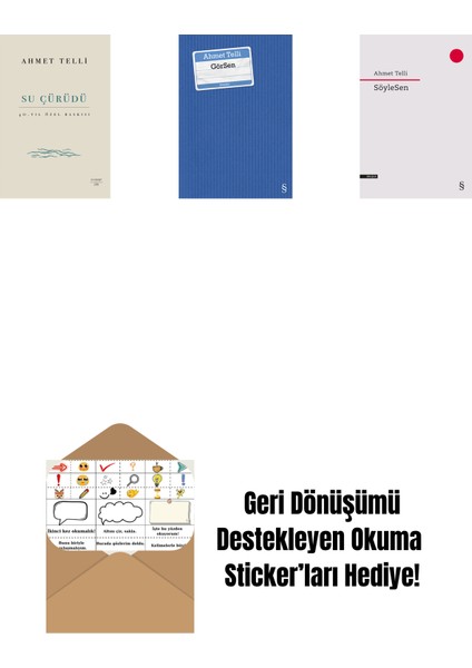 Su Çürüdü (Ciltli) + Görsen + Söylesen + Okuma Sticker'ları