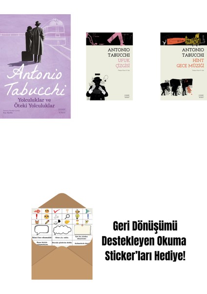 Yolculuklar ve Öteki Yolculuklar + Ufuk Çizgisi + Hint Gece Müziği + Okuma Sticker'ları