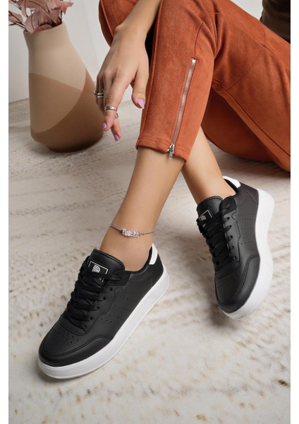 Dstep 158 Siyah Beyaz Unisex Sneakers
