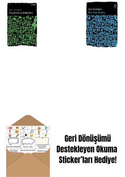 Taş Bina ve Diğerleri + Bir Kez Daha + Okuma Sticker'ları