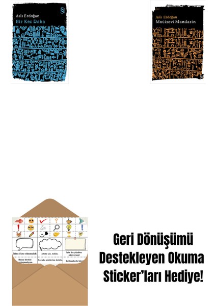Bir Kez Daha + Mucizevi Mandarin + Okuma Sticker'ları