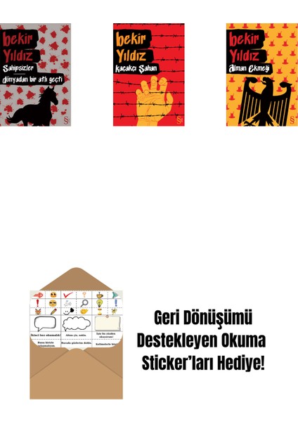 Sahipsizler - Dünyadan Bir Atlı Geçti + Kaçakçı Şahan + Alman Ekmeği + Okuma Sticker'ları