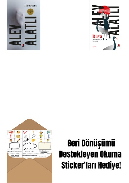 Işkenceci + Schrödinger’in Kedisi 2 - Rüya + Okuma Sticker'ları
