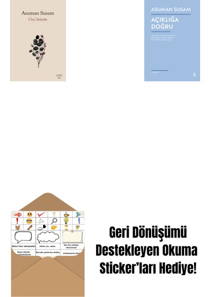 Geç’mişim + Açıklığa Doğru + Okuma Sticker'ları