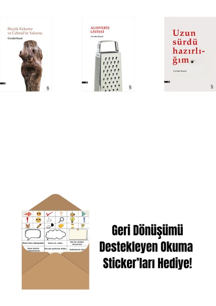 Büyük Kekeme ve Cebrail’in Yakarışı + Alışveriş Listesi + Uzun Sürdü Hazırlığım + Okuma Sticker'ları