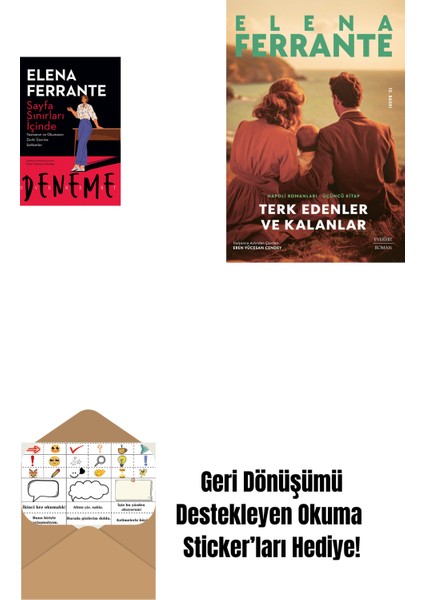 Sayfa Sınırları Içinde + Terk Edenler ve Kalanlar + Okuma Sticker'ları