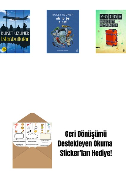 Istanbullular + Oh To Be A Cat! + Yolda + Okuma Sticker'ları