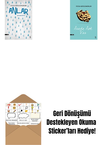 Anlar + Arada Aşk Var + Okuma Sticker'ları