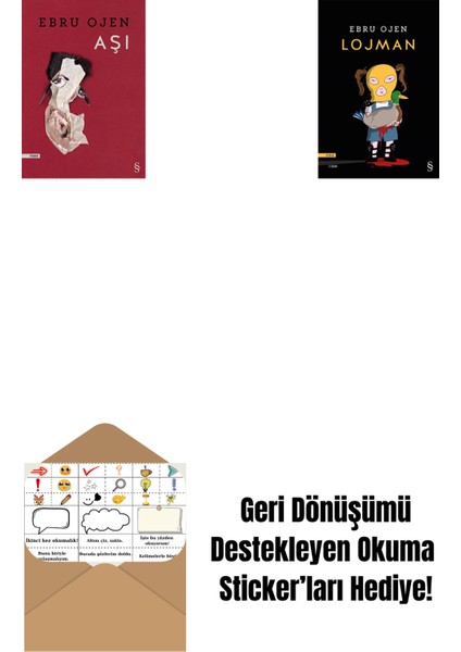 Aşı + Lojman + Okuma Sticker'ları