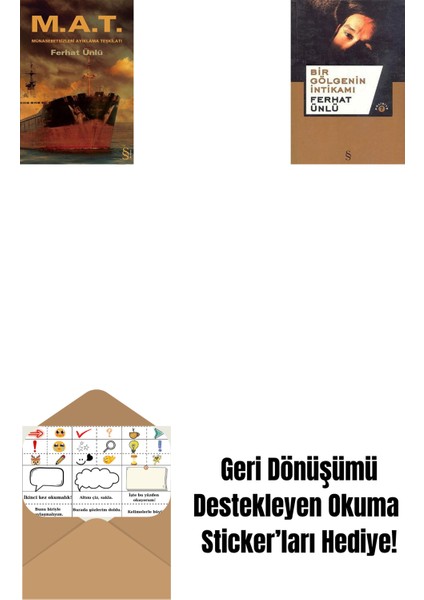 M.a.t. Münasebetsizleri Ayıklama Teşkilat + Bir Gölgenin Intikamı + Okuma Sticker'ları
