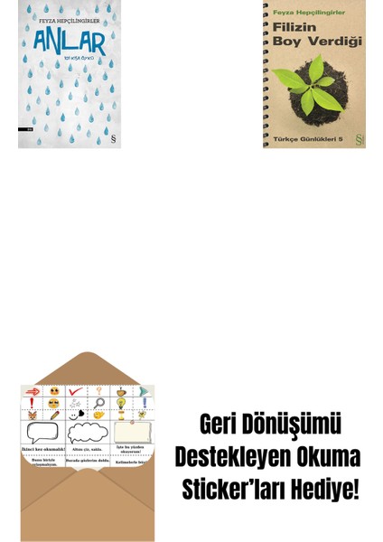 Anlar + Filizin Boy Verdiği + Okuma Sticker'ları