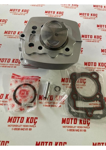 Cg 125 13 Perno 56 mm Silinir Piston Sekman ve Conta Talımı Seti