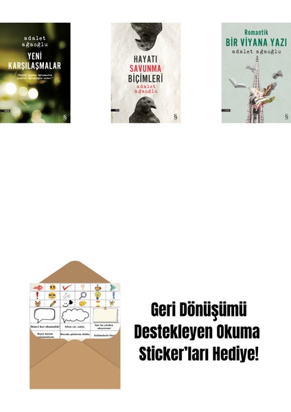 Yeni Karşılaşmalar + Hayatı Savunma Biçimleri + Romantik Bir Viyana Yazı + Okuma Sticker'ları