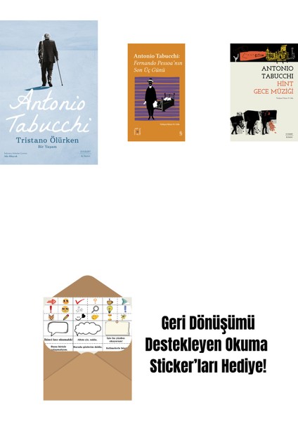 Tristano Ölürken + Everest Açıkhava 34 - Fernando Pessoa’nın Son Üç Günü + Hint Gece Müziği + Okuma Sticker'ları