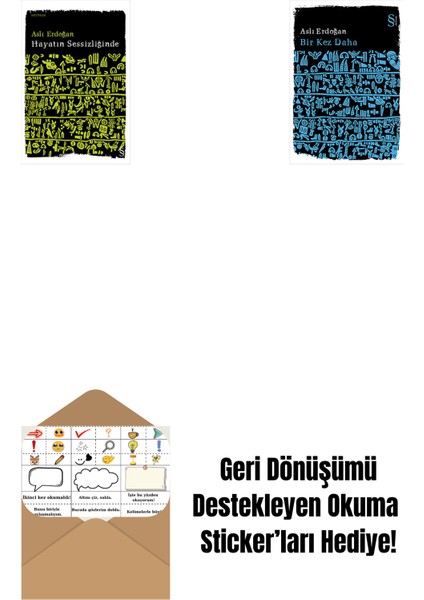 Hayatın Sessizliğinde + Bir Kez Daha + Okuma Sticker'ları