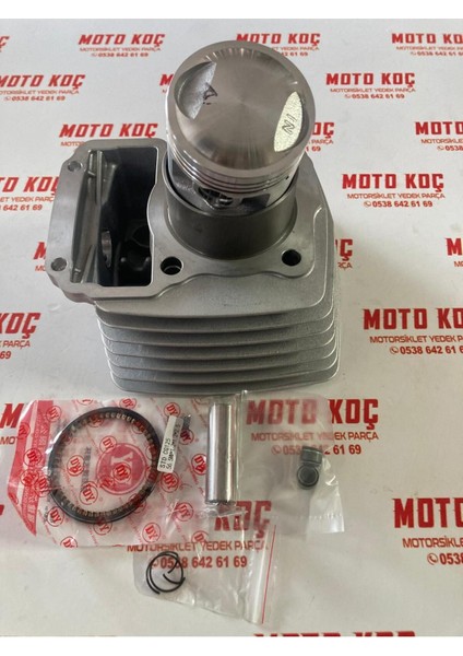 Cg 125 15 Perno 56 mm Silindir Piston Sekman Conta Takımı